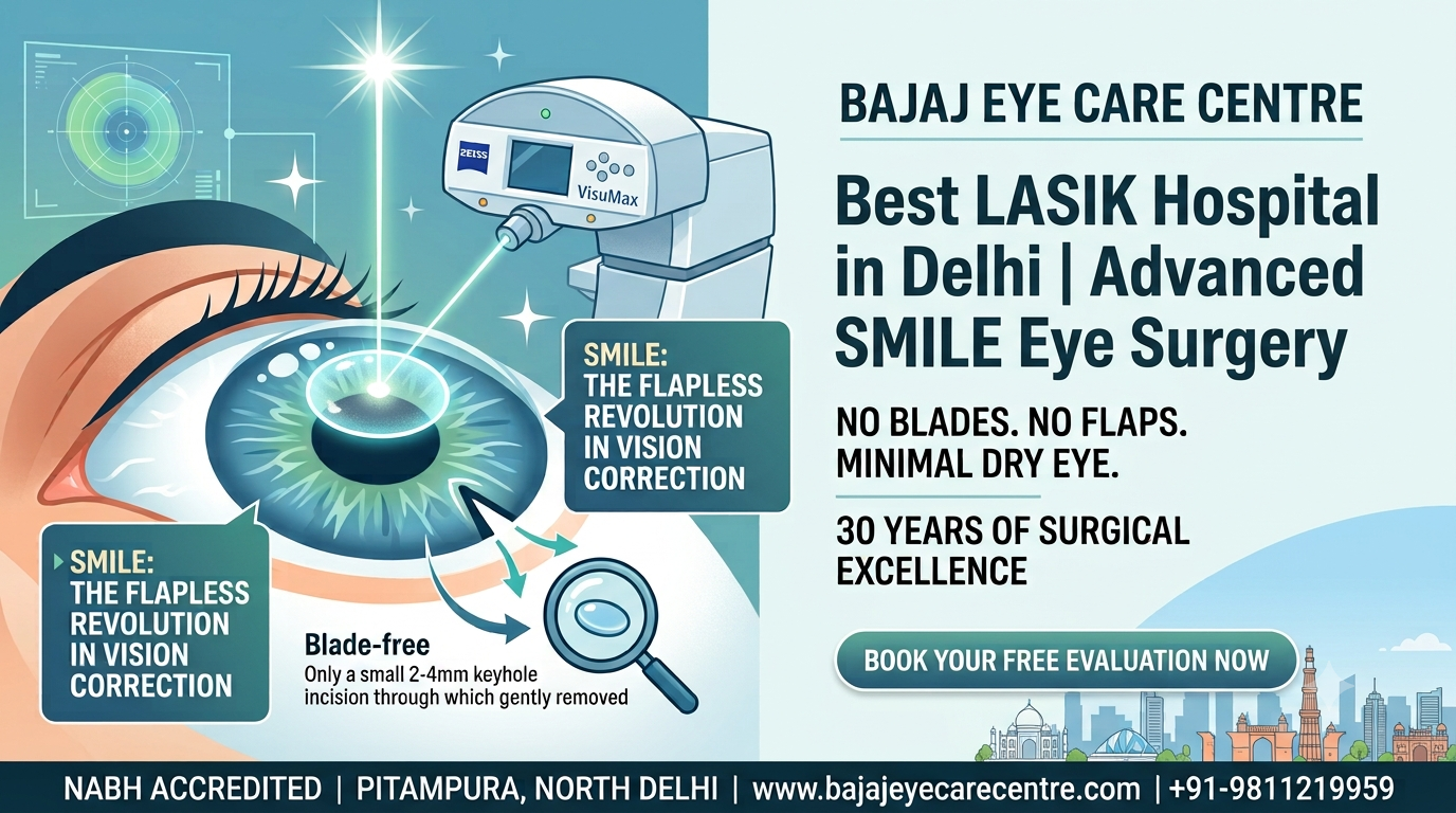 Best LASIK Hospital in Delhi | Advanced SMILE Eye Surgery