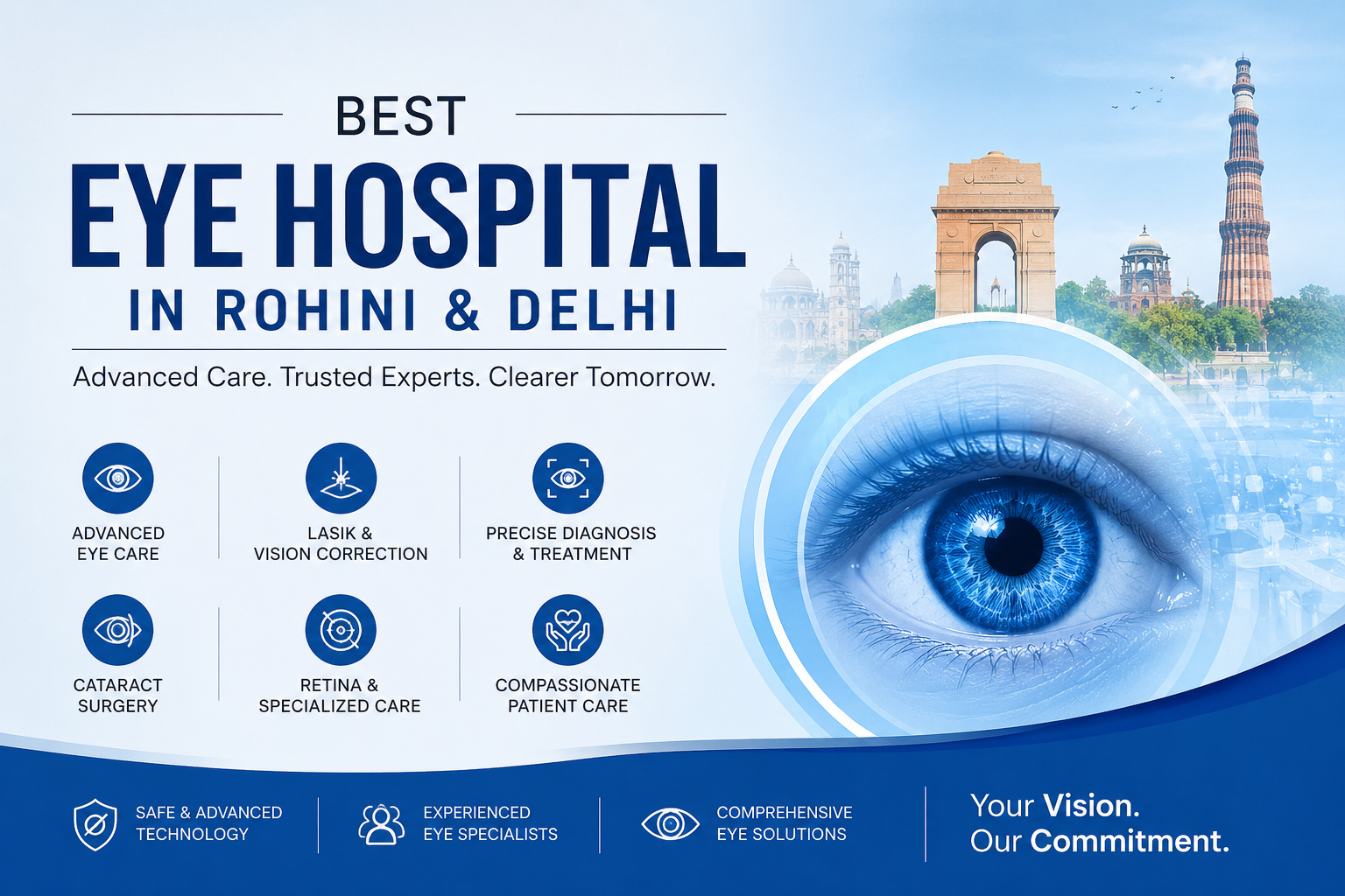 Best Eye Hospital in Rohini & Delhi | Bajaj Eye Care Centre, Pitampura