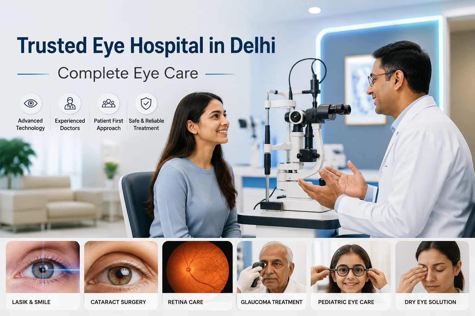 Delhi’s Most Trusted Eye Hospital — For Every Vision Need, Every Age, Every Family